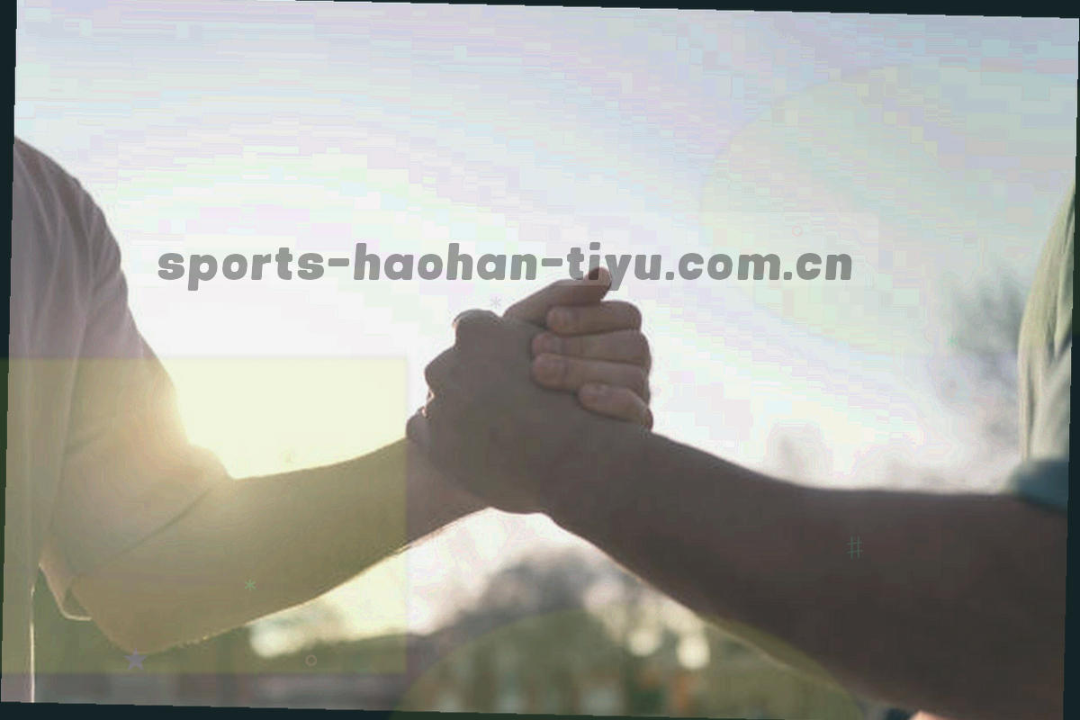 手机屏幕显示联赛筛选与战报列表的抽象界面，背景为赛场